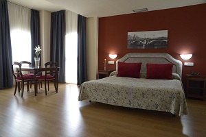 hotel con jacuzzi en la habitación en Sevilla