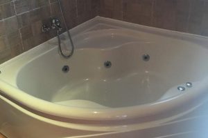 Bañera de hidromasaje en casa rural Cáceres